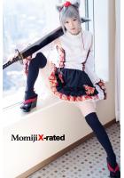 Momiji X-rated 究極完全体美少女×照る山椛=白い肌と黒ニーハイのコントラスト！！ （POD）のサムネイル画像