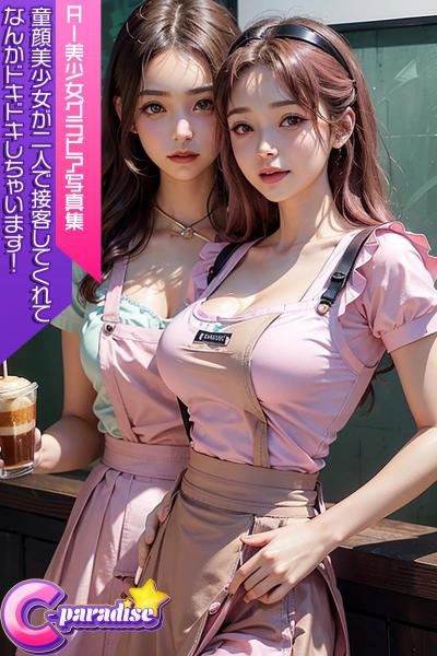 C-Paradise 童顔美少女が二人で接客してくれてなんかドキドキしちゃいます！ AI美少女グラビア写真集（POD）