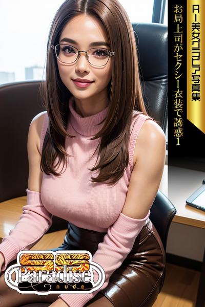 SS-Paradise nude お局上司がセクシー衣装で誘惑1 AI美女グラビア写真集（POD）