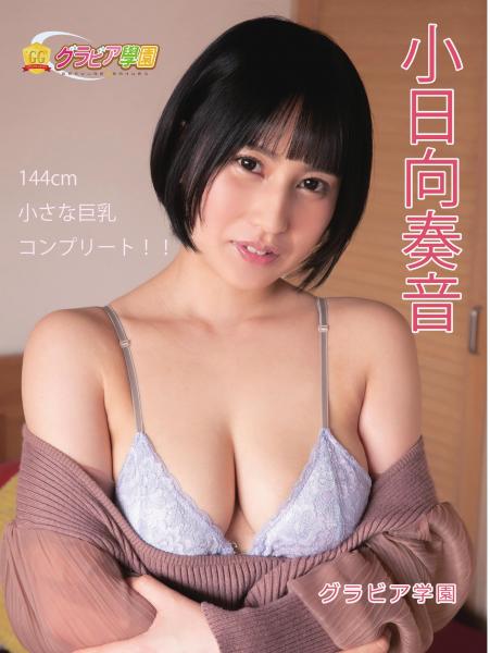小日向奏音 144cm小さな巨乳コンプリート！！ グラビア学園（POD）