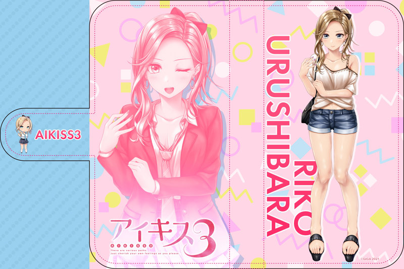 『アイキス3』スマホケース 漆原 莉子