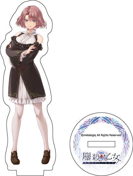 『鏖殺ノ乙女.』 アクリルフィギュア 月影レイカ（変身前）