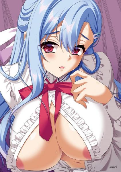 『淫獄の放課後2』 A5アクリルパネル 発売告知イラスト