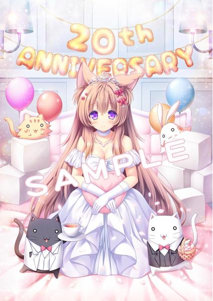 B2タペストリー【泉戸ましろ 20th】