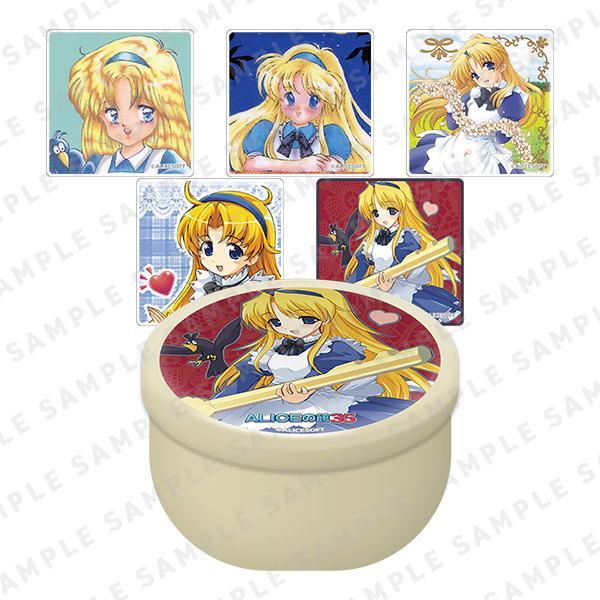 ALICEの館35 アリス 缶入りステッカー