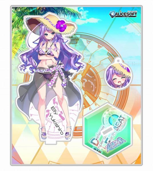 超昂大戦 水着雪城エリー アクリルキャラスタンド