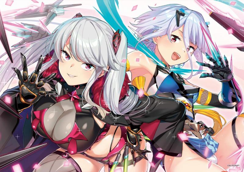 超昂大戦5周年 邪閃忍ライカ＆超昂閃忍イノリ（石鎚ぎんこ） B2タペストリー