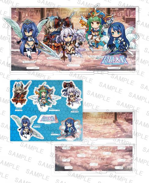 超昂大戦 SD神騎チーム アクリルジオラマスタンド