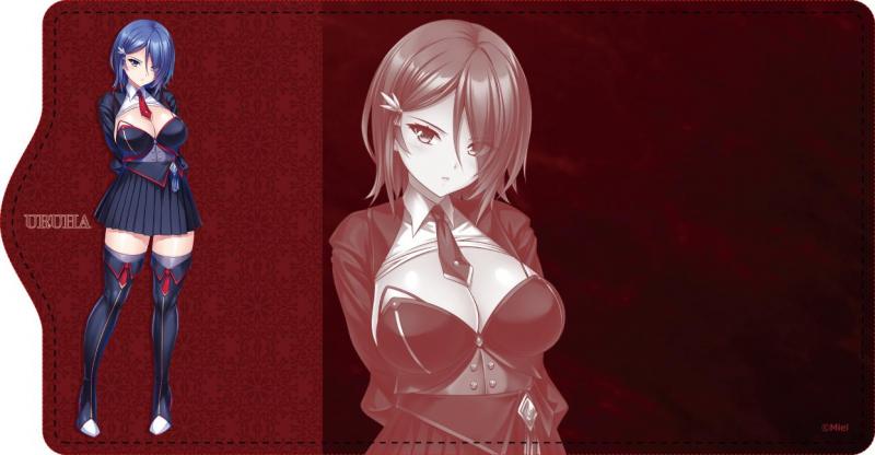 『巨乳な退魔剣士ママは孕ませオナホ』 レザーキーケース うるは