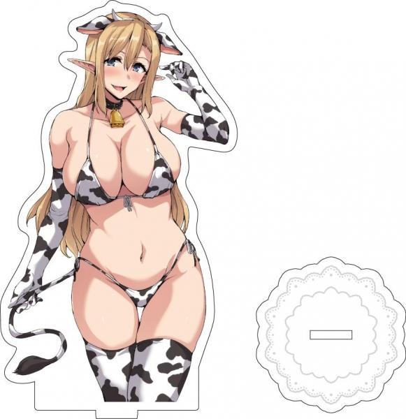 『お正月イラスト（丑）』 アクリルフィギュア