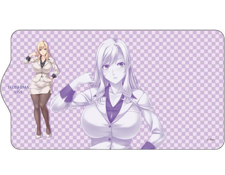 『お嬢様でエリートな年下上司を孕み穴ATMにして人生コキ潰す安楽ライフ』 レザーキーケース 藤島理紗