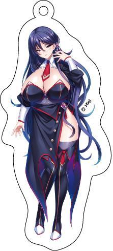 『巨乳な退魔剣士ママは孕ませオナホ』 アクリルキーホルダー 冴香