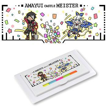 天結いキャッスルマイスター「アヴァロ&フィア」プラケース&ふせん