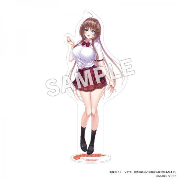 『Roleplayerいくら姉妹の粘膜ポトレ』都良凛音アクリルフィギュア 制服ver.