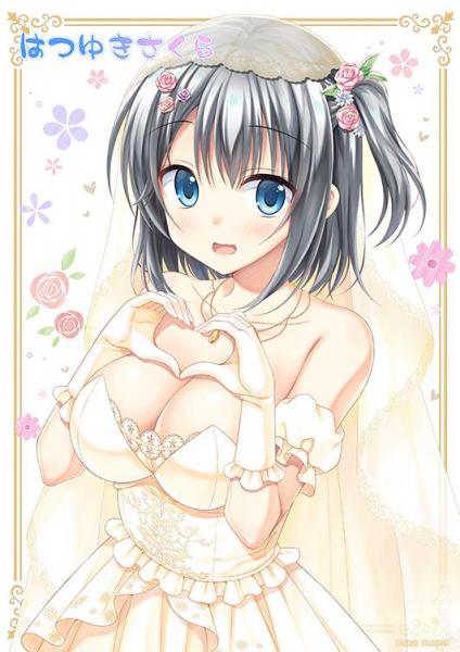 はつゆきさくら 中国版発売記念 ウェディング 希 A4アクリルパネル