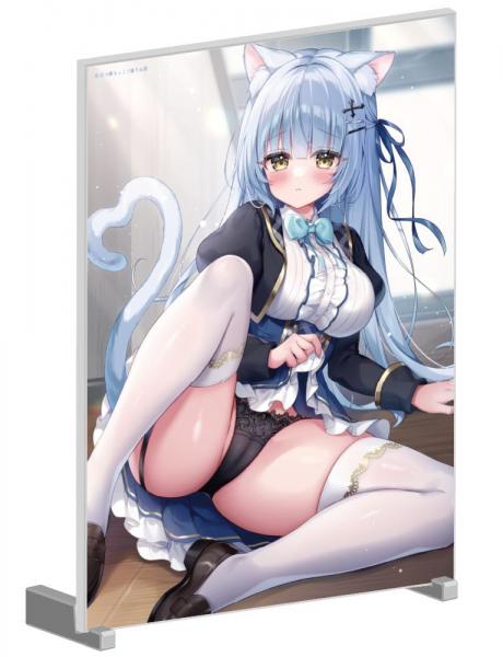 【猫りん堂】三つ葉ちょこ A5アクリルパネル 9月26日受注開始分