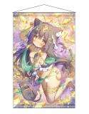 【猫りん堂】桃豆こまもち （R18）B2Wスエードタペストリー 4月11日受注開始分