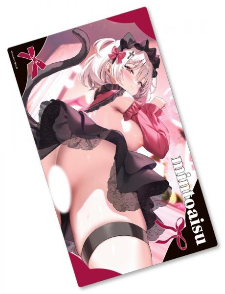 【猫りん堂】みんとあいす （R18）ラバープレイマット  7月25日受注開始分