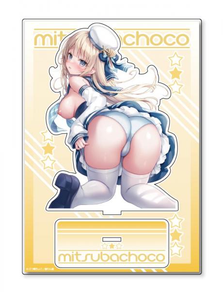 【猫りん堂】三つ葉ちょこ （R18）A5アクリルフィギュア 6月27日受注開始分