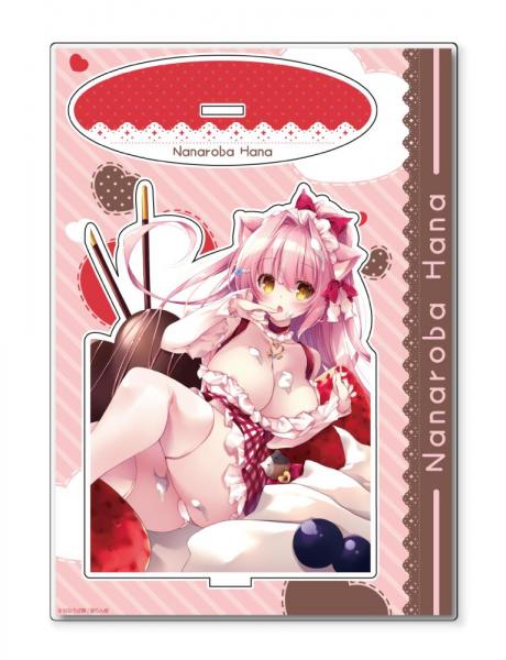 【猫りん堂】ななろば華 A5アクリルフィギュア 3月14日受注開始分