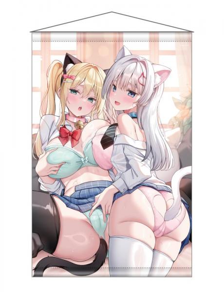 【猫りん堂】三色網戸。 B1Wスエードタペストリー 5月30日受注開始分