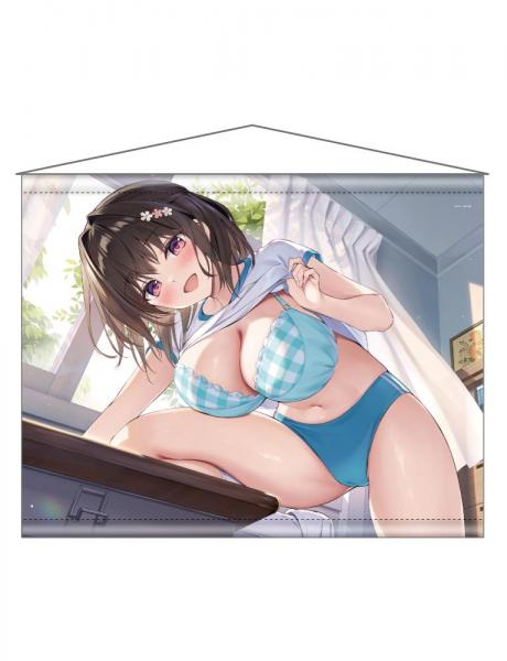 【猫りん堂】おりょう B2Wスエードタペストリー 5月30日受注開始分