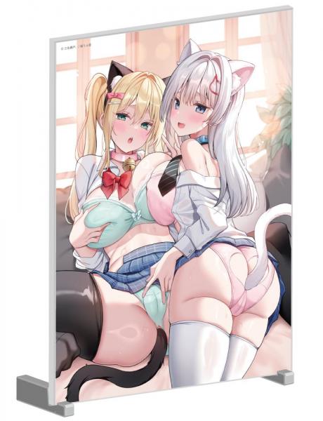 【猫りん堂】三色網戸。 A5アクリルパネル 5月30日受注開始分