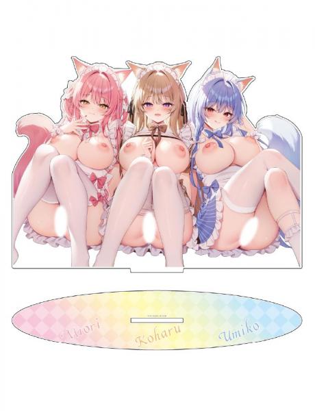 【猫りん堂】やたぬき圭A （R18）うお、でっか…アクリルフィギュア 11月21日受注開始分