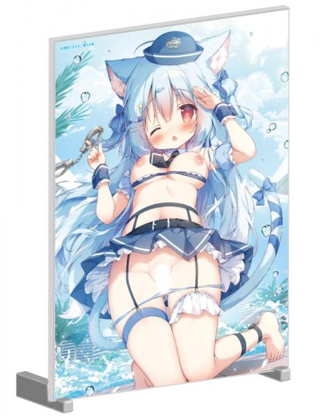 【猫りん堂】桃豆こまもちA （R18）A5アクリルパネル 11月8日受注開始分