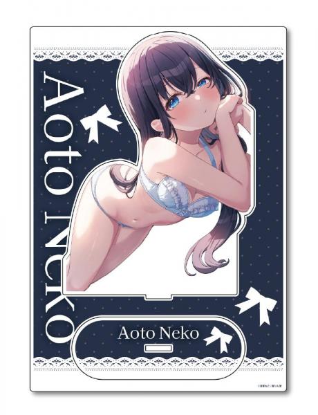 【猫りん堂】蒼都ねこ A5アクリルフィギュア 9月26日受注開始分