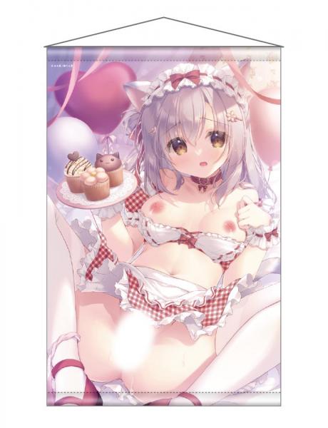 【猫りん堂】ゆき恵 (R18)B2Wスエードタペストリー 12月12日受注開始分