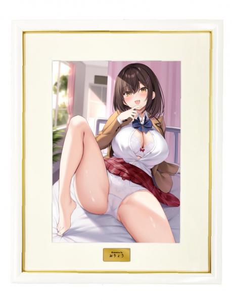 【猫りん堂】おりょう A3複製原画 12月26日受注開始分