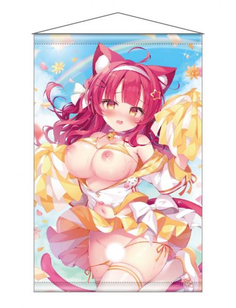 【猫りん堂】桐宮つるぎ （R18）B2Wスエードタペストリー 10月31日受注開始分