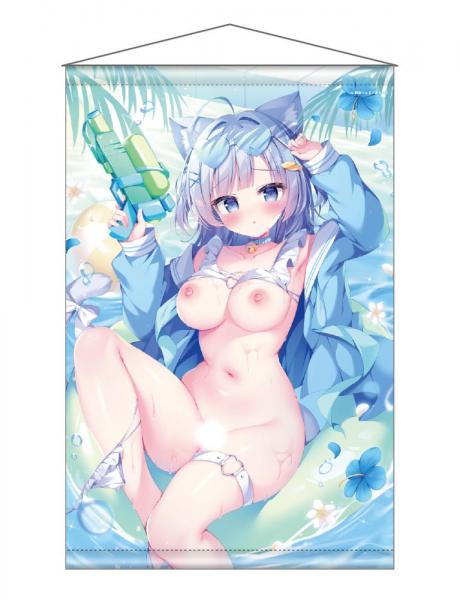 【猫りん堂】桐宮つるぎ (R18)B2Wスエードタペストリー 9月12日受注開始分