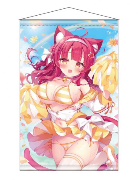 【猫りん堂】桐宮つるぎ(再販) B2Wスエードタペストリー 10月16日受注開始分