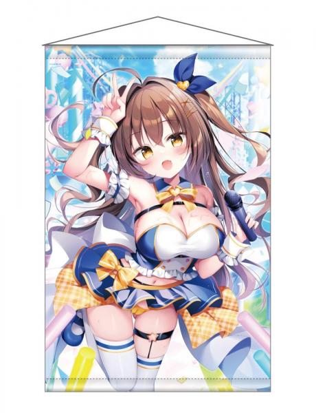【猫りん堂】白もち桜 B1Wスエードタペストリー 5月30日受注開始分