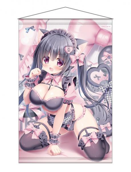 【猫りん堂】ゆゆまつ B2Wスエードタペストリー 9月11日受注開始分