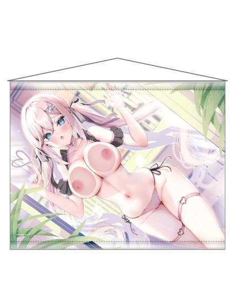 【猫りん堂】あゆま紗由（再販） （R18）B1Wスエードタペストリー 5月15日受注開始分