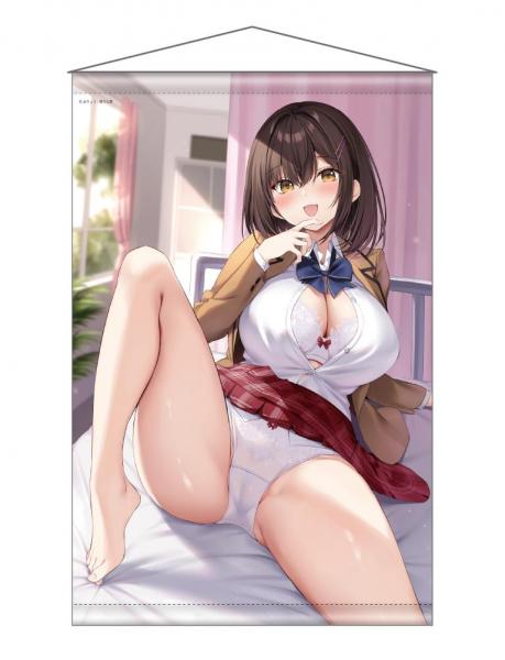 【猫りん堂】おりょう B1Wスエードタペストリー 12月26日受注開始分