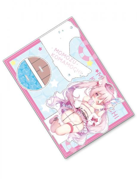 【猫りん堂】桃豆こまもち (R18)A4アクリルフィギュア 8月29日受注開始分