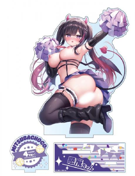 【猫りん堂】三つ葉ちょこ （R18） うお、でっか…アクリルフィギュア 10月31日受注開始分