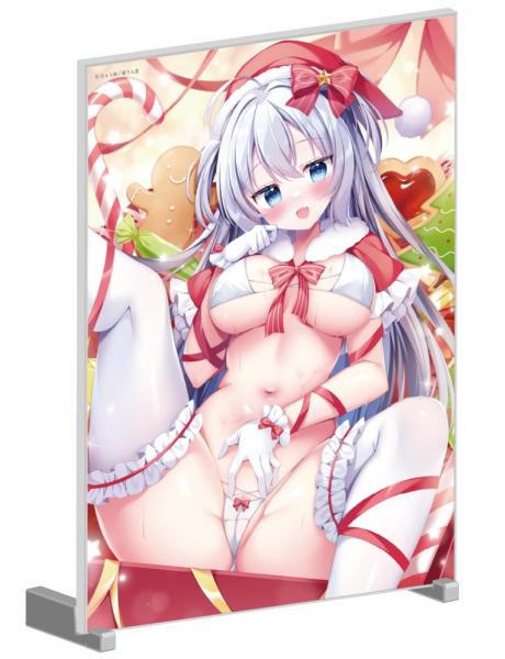 【猫りん堂】白もち桜 A5アクリルパネル 1月16日受注開始分