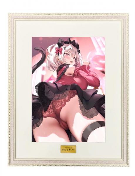 【猫りん堂】みんとあいす A3複製原画 7月25日受注開始分