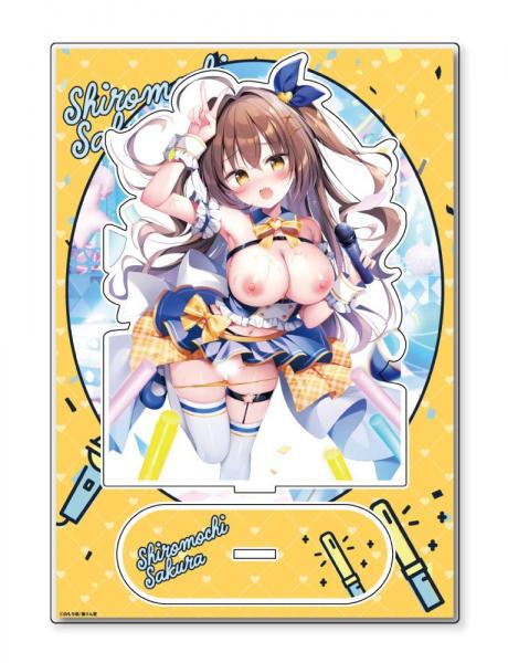 【猫りん堂】白もち桜 (R18)A5アクリルフィギュア 5月30日受注開始分