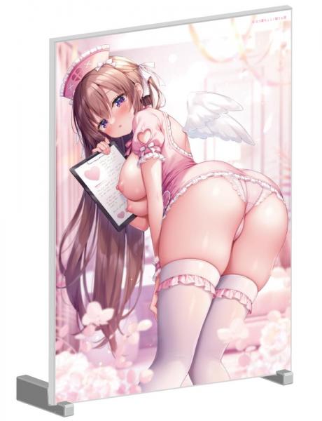 【猫りん堂】三つ葉ちょこ （R18）A5アクリルパネル 11月22日受注開始分