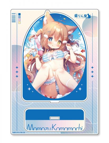 【猫りん堂】桃豆こまもち1（再販） A5アクリルフィギュア 9月12日受注開始分