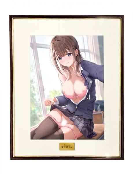 【猫りん堂】富士宮りお （R18）A3複製原画 5月30日受注開始分