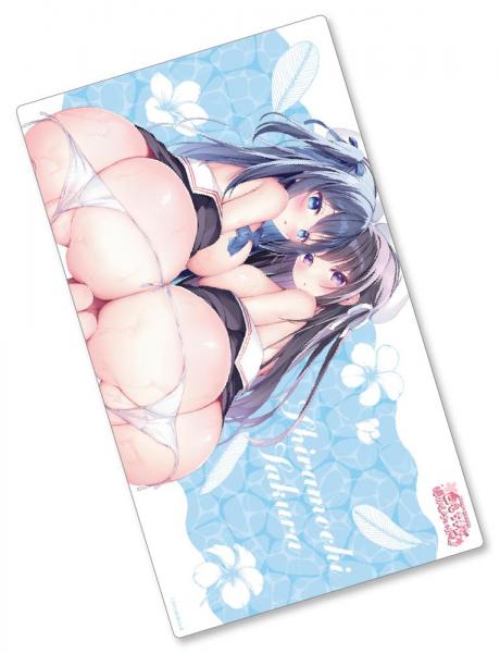 【猫りん堂】白もち桜 ラバープレイマット  9月12日受注開始分
