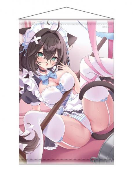 【猫りん堂】夏稀とむ B2Wスエードタペストリー 7月31日受注開始分
