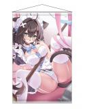 【猫りん堂】夏稀とむ B2Wスエードタペストリー 7月31日受注開始分